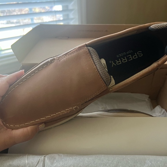 Men’s NIB Sperry “Intrepid” slip on // size 11 (M) in Linen - Picture 2 of 7